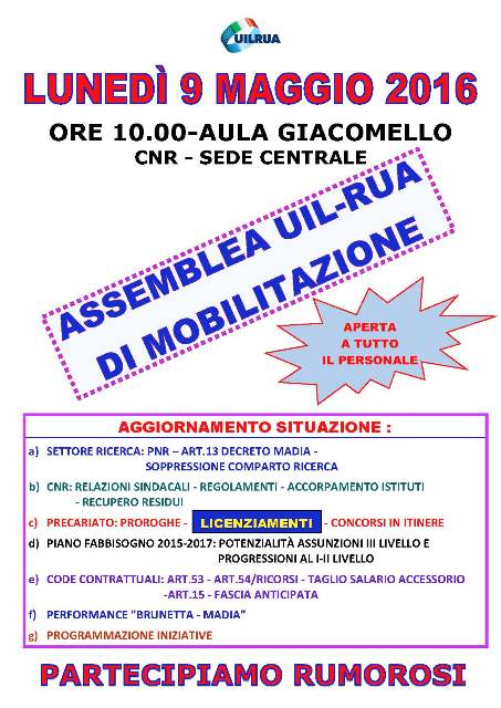 2016 05 04 volantino mobilitazione CNR