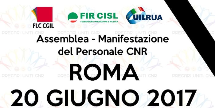 2017 06 20 basta precariato cnr 1